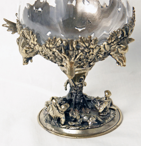 Набор из 6-ти бокалов для бренди "Охота" Богемия, H=160 мм., V=400 мл., отделка "Оптика"( на деревянной этажерке) фото 13 Набор из 6-ти бокалов для бренди "Охота" Богемия, H=160 мм., V=400 мл., отделка "Оптика"( на деревянной этажерке) фото 13